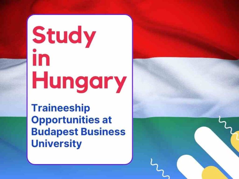Traineeship Opportunities for Global Students at Budapest Business University