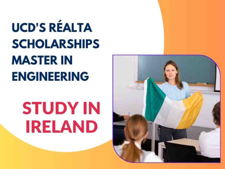 UCD's Réalta Scholarships -- Réalta Master in Engineering Scholarships 2024