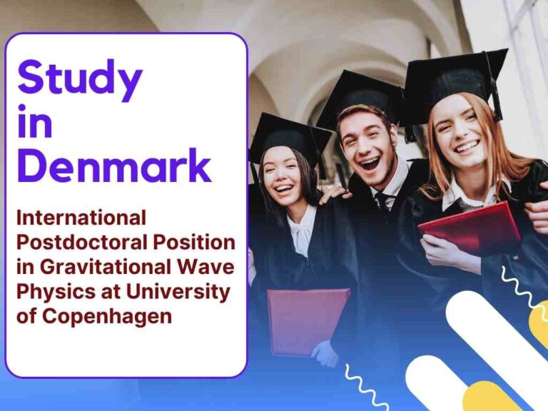 International Postdoctoral Position in Gravitational Wave Physics at University of Copenhagen