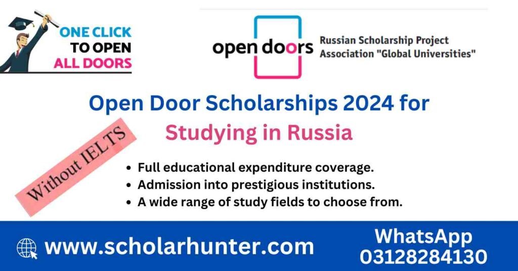 Open Door Scholarships 2024 for Studying in Russia
