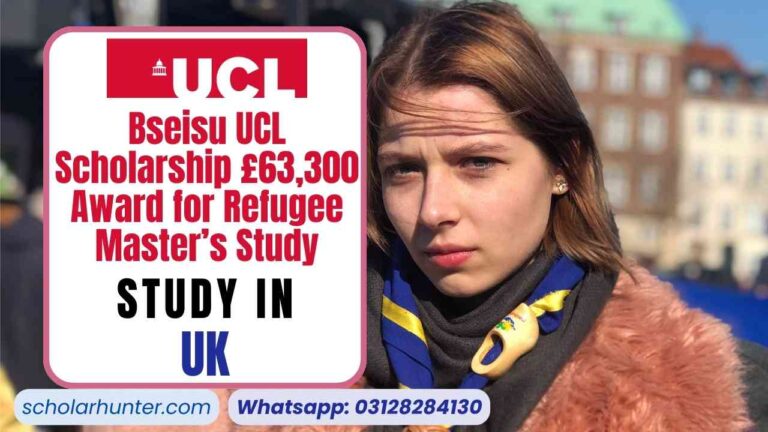 Bseisu UCL Scholarship: £63,300 Award for Refugee Master’s Study 25 Bseisu UCL Scholarship £63,300 Award for Refugee Master’s Study 2