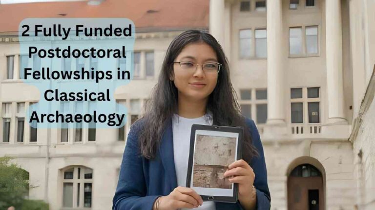 2 Fully Funded Postdoctoral Fellowships in Classical Archaeology at AU