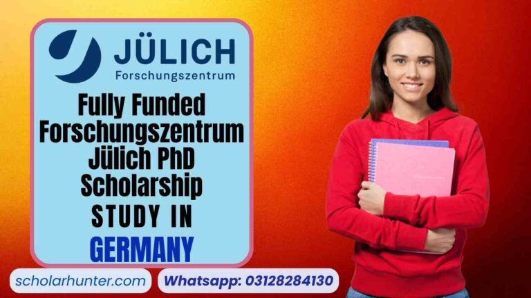 Fully Funded Forschungszentrum Jülich PhD Scholarship in Germany – Apply Now Official URL