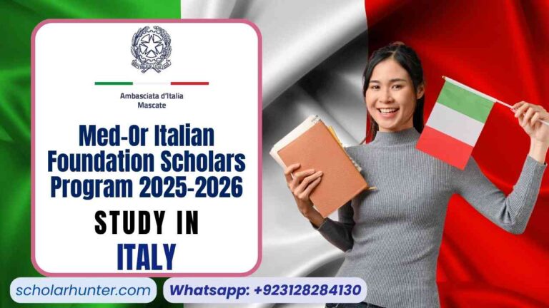 Med-Or Italian Foundation Scholars Program 2025-2026