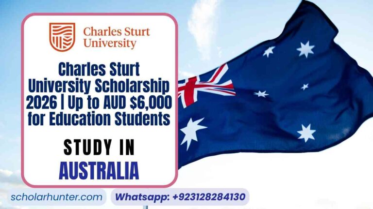 Charles Sturt University Scholarship 2026 1 Charles Sturt University Scholarship 2026 | Up to AUD $6,000 for Education Students