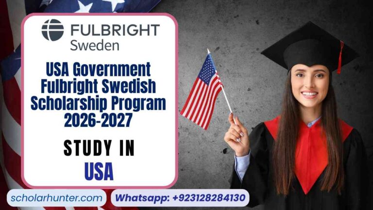 USA Government Fulbright Swedish Scholarship Program 2026