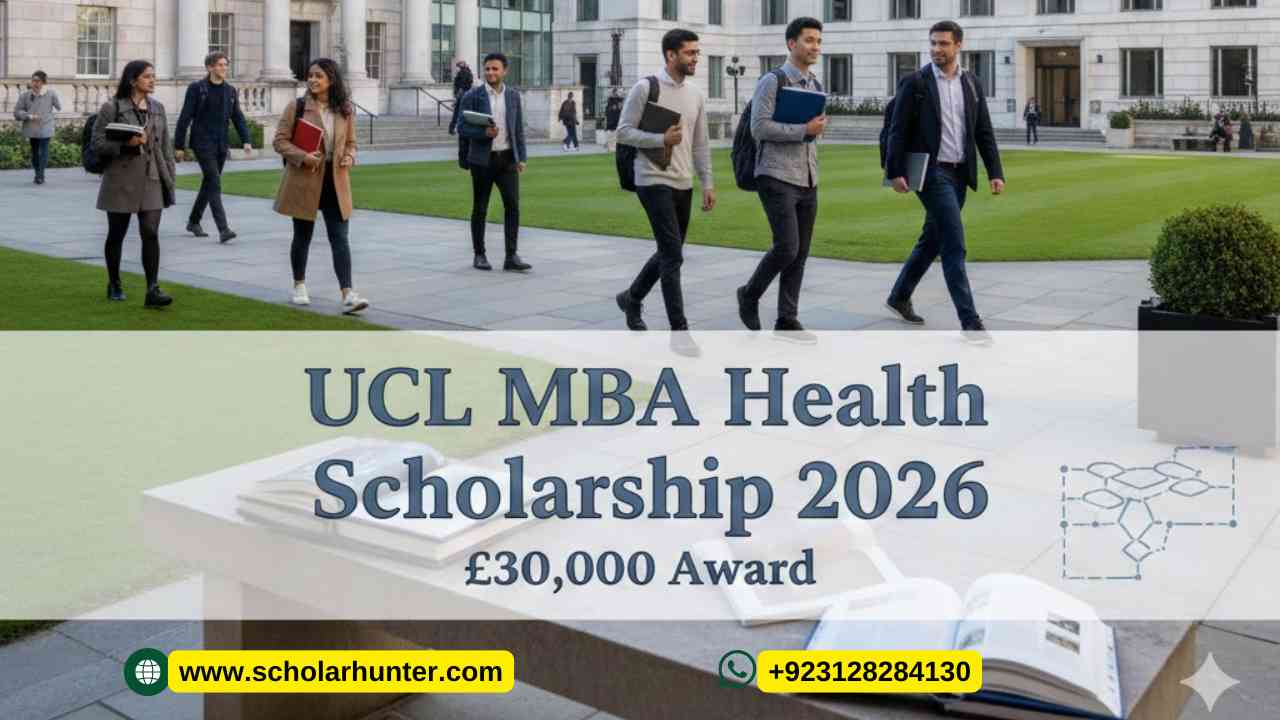 Best Fully Funded MBA Scholarship in UK 2026 – Study at UCL with £30,000 Award