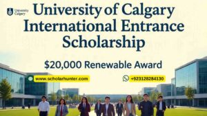 University of Calgary International Entrance Scholarship