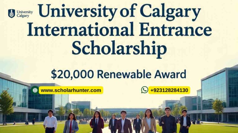 University of Calgary International Entrance Scholarship