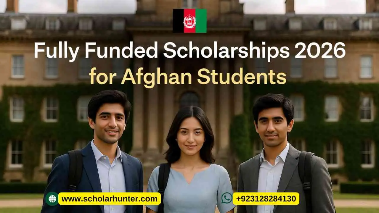 Fully Funded Scholarships 2026 for Afghan Students