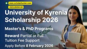 RWTH Aachen International Office Scholarship 2026: €300/Month 1 University of Kyrenia Postgraduate Scholarship 2026 in Cyprus