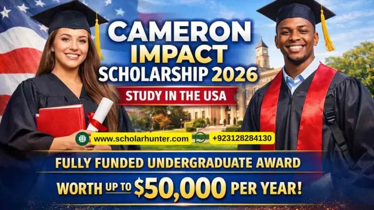 Cameron Impact Scholarship 2026 in USA – Fully Funded Undergraduate Award Worth Up to $50,000 Per Year 1 Cameron Impact Scholarship 2026 in USA – Fully Funded Undergraduate Award Worth Up to $50,000