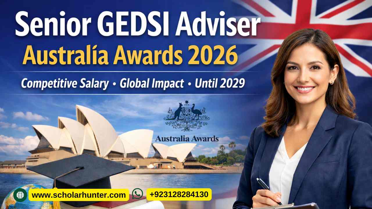 Senior GEDSI Adviser Australia Awards 2026 Competitive Salary, Global Impact & Long-Term Role Until 2029