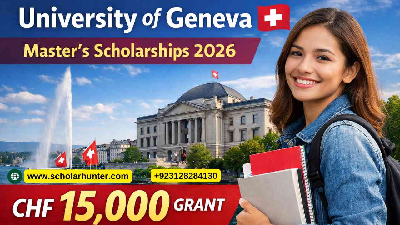 Study Free in Switzerland | UOG Master’s Scholarships 2026