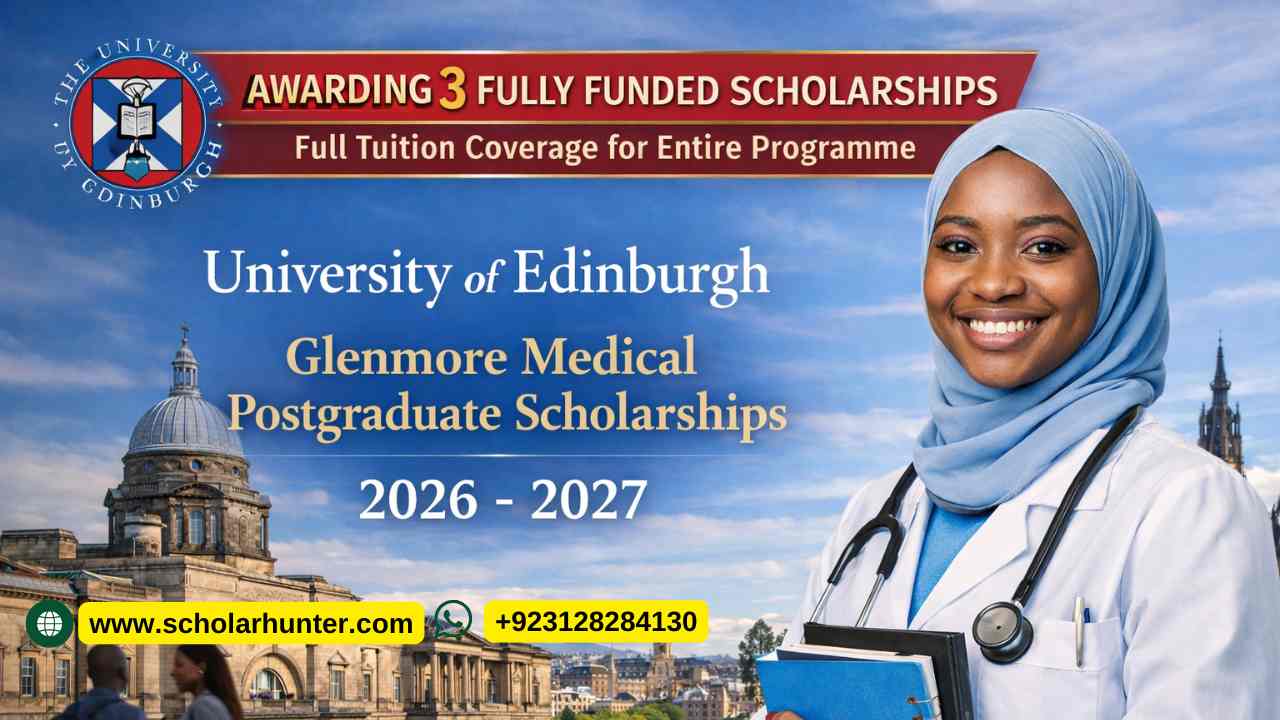 University of Edinburgh Medical Postgraduate Scholarship 2026–2027 | Fully Funded Tuition