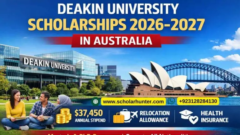 Deakin University Scholarships 2026-2027 in Australia (Fully Funded $37,450 Stipend) 2 Deakin University Scholarships 2026-2027 in Australia