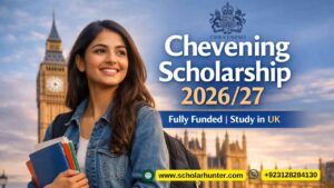 Chevening Scholarship 2026/27 in UK – Fully Funded Master’s