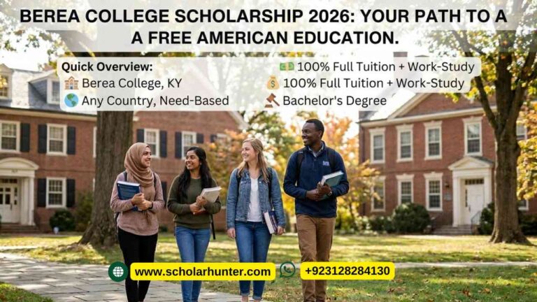 Berea College Scholarship 2026 — 100% Free Tuition in USA for International Students