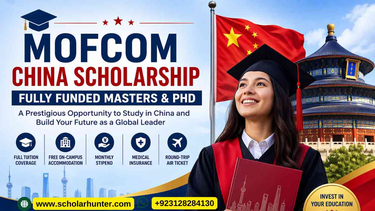 MOFCOM China Scholarship 2026/27 – Fully Funded Masters & PhD in China