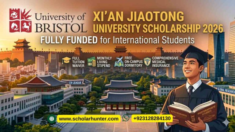 Xi'an Jiaotong University Scholarship 2026 — Fully Funded for International Students