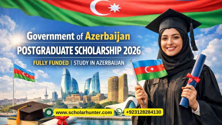 Government of Azerbaijan Postgraduate Scholarship 2026 – Fully Funded | Study in Azerbaijan