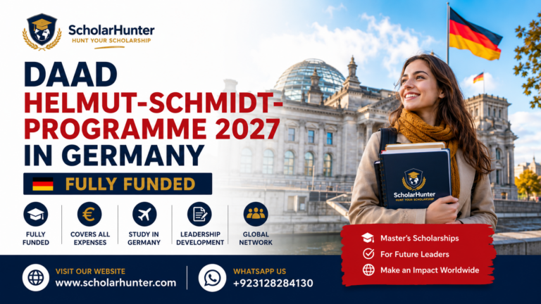 DAAD Helmut-Schmidt-Programme 2027 in Germany | Fully Funded Master’s Scholarship 3 DAAD Helmut-Schmidt-Programme 2027 in Germany Fully Funded Master’s Scholarship