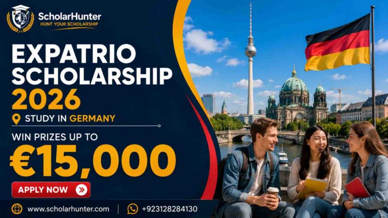 Expatrio Scholarship 2026 in Germany. International students can win prizes up to €15,000 for Winter Semester 2026