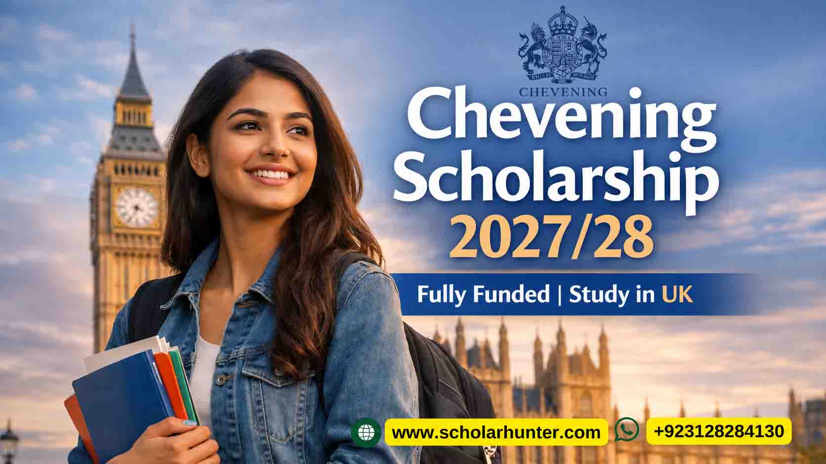 Chevening Scholarship 2027/2028 — fully funded UK Masters scholarship