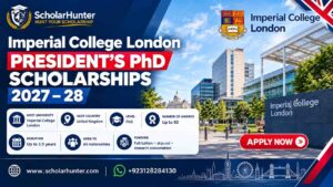 President's PhD Scholarships 2027-28 at Imperial College London